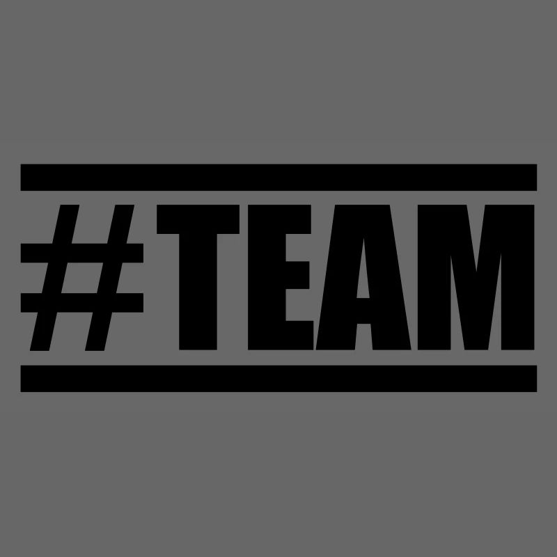 hashtag d’équipe
