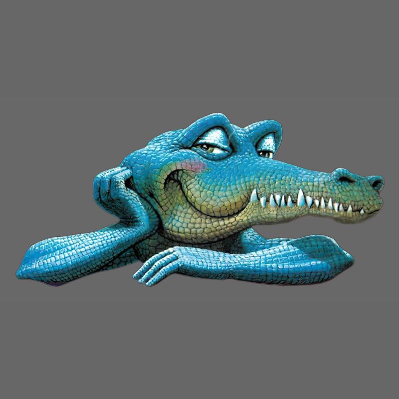 Retro Krokodil Amstrad - Maskottchen 02