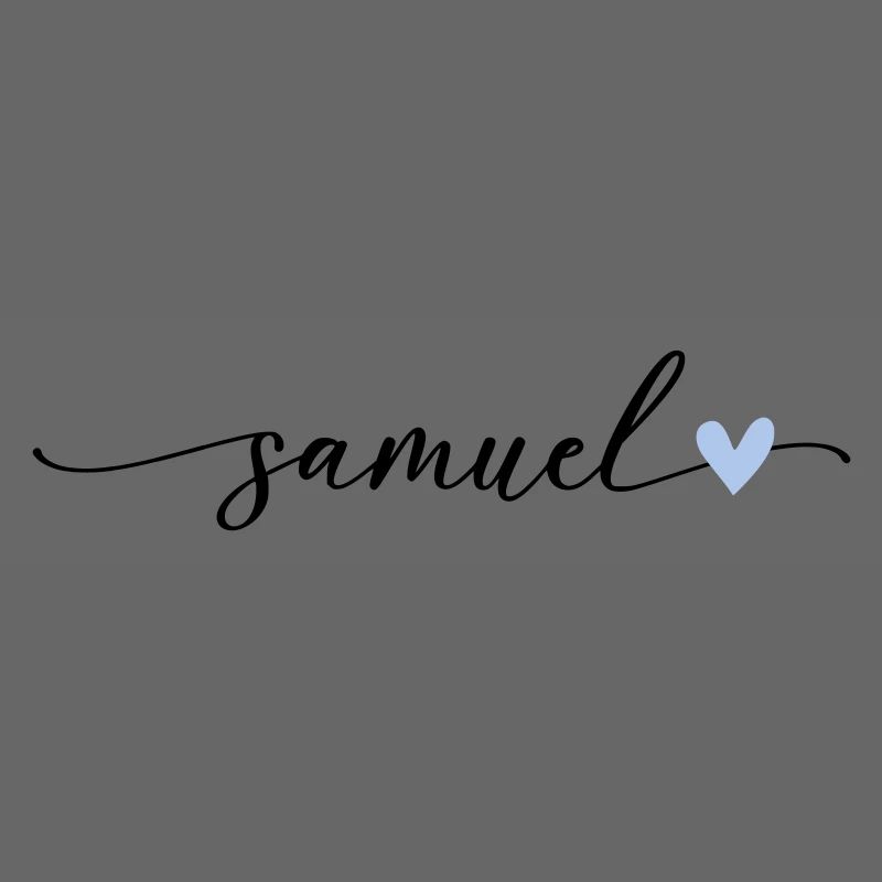 Samuel Name Calligraphy Font