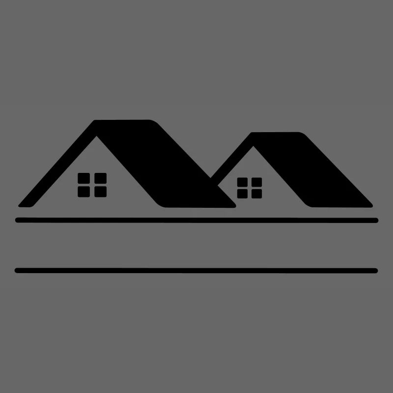 Bannière de texte Maisons