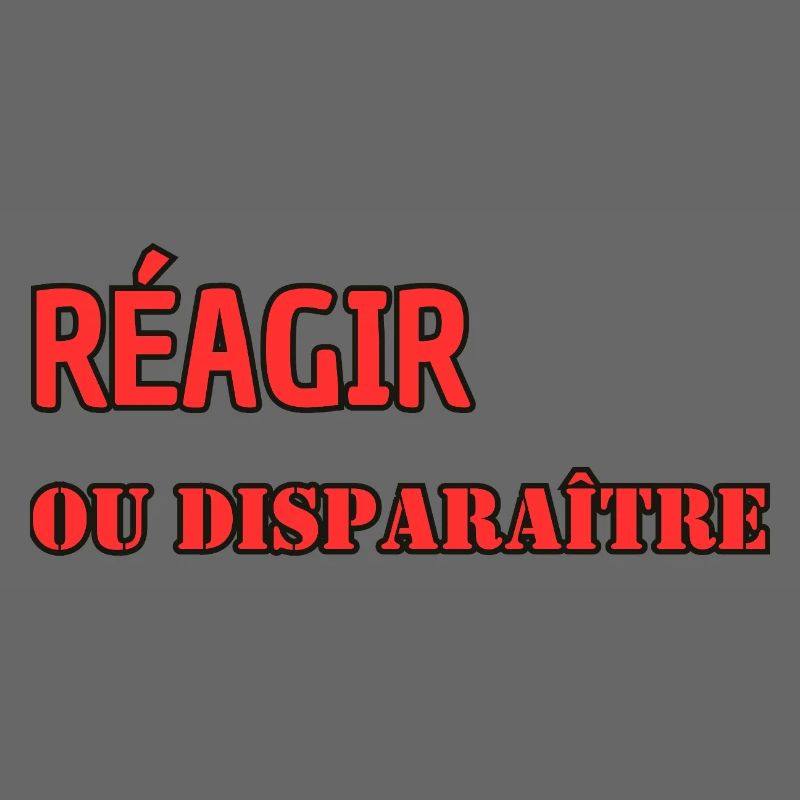 React or disappear