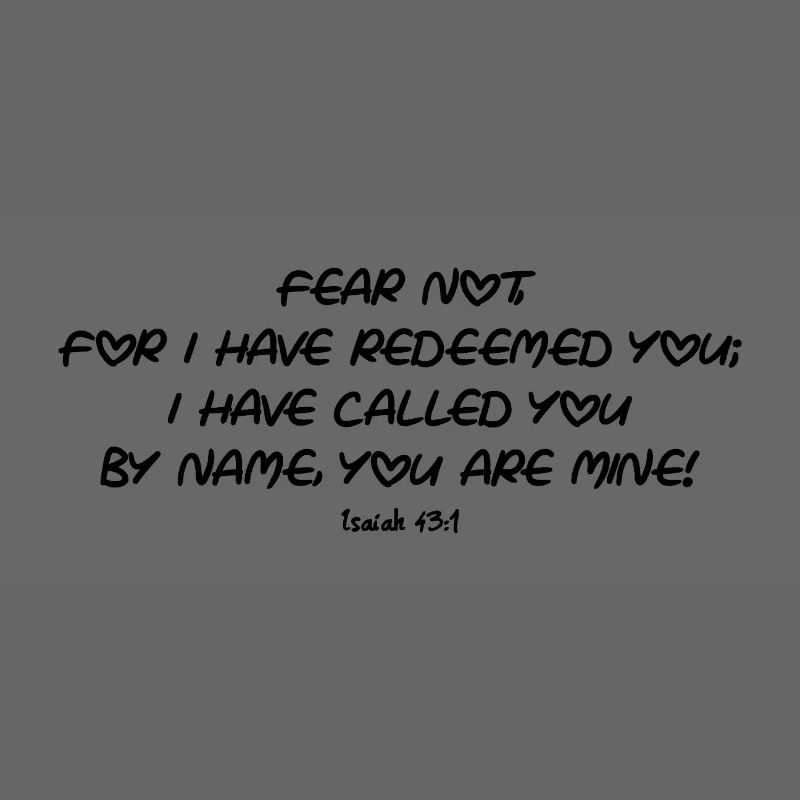 Isaiah 43:1