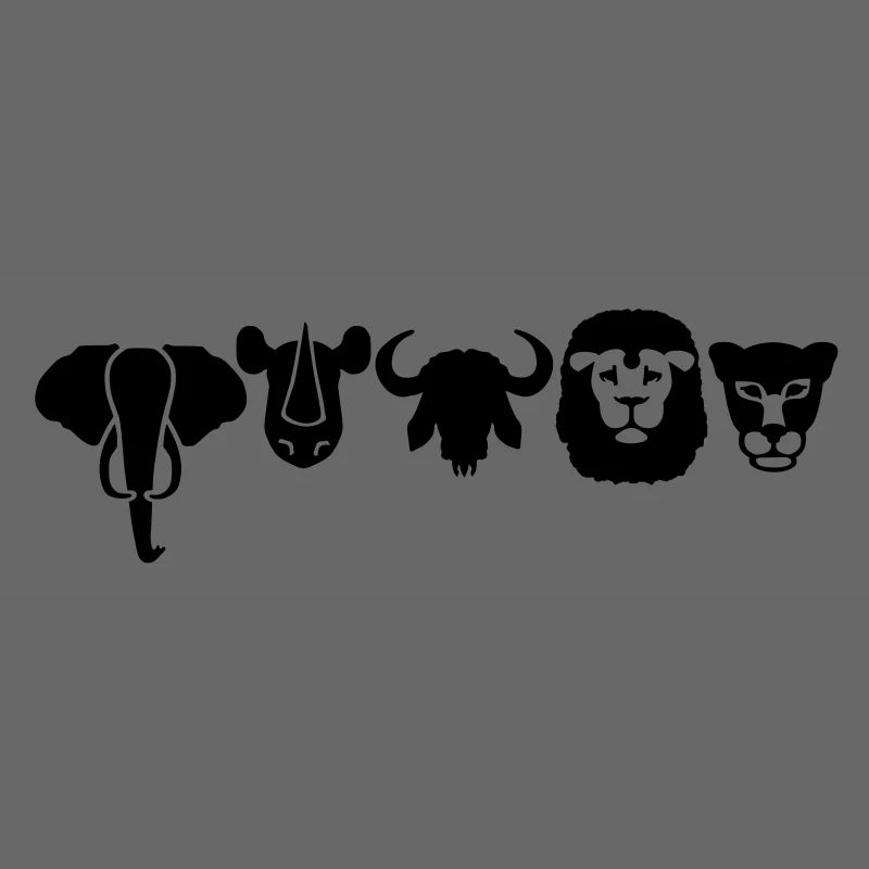 Afrika Tiere Big Five