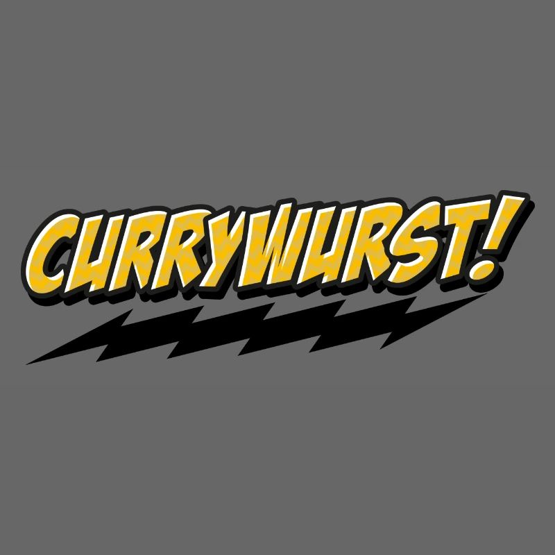 Currywurst Graffito
