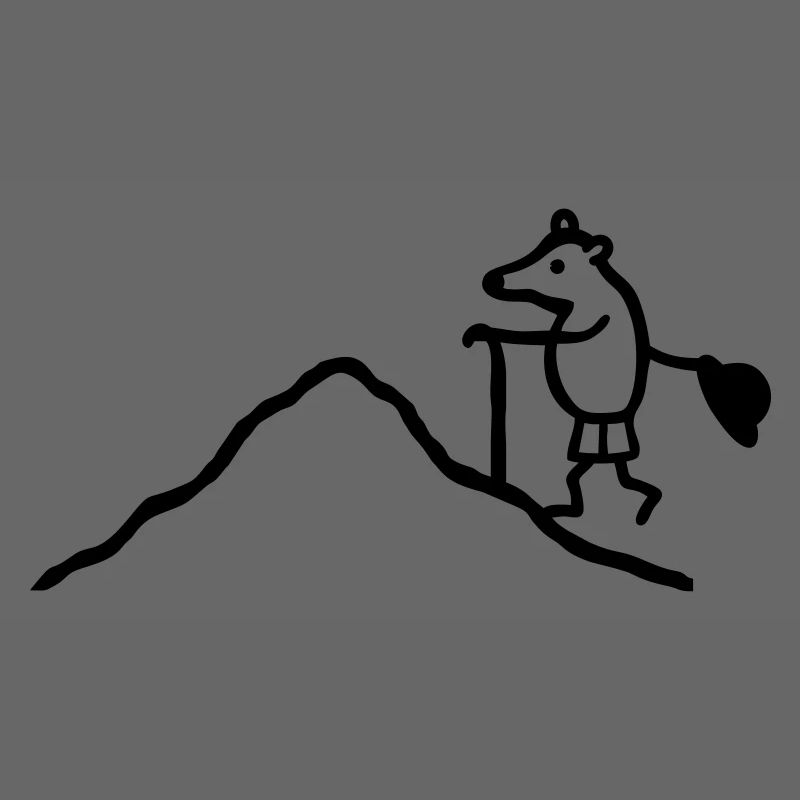 Maulwurf klettern