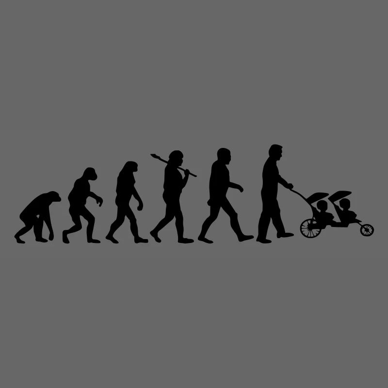 evolution daddy jumeaux