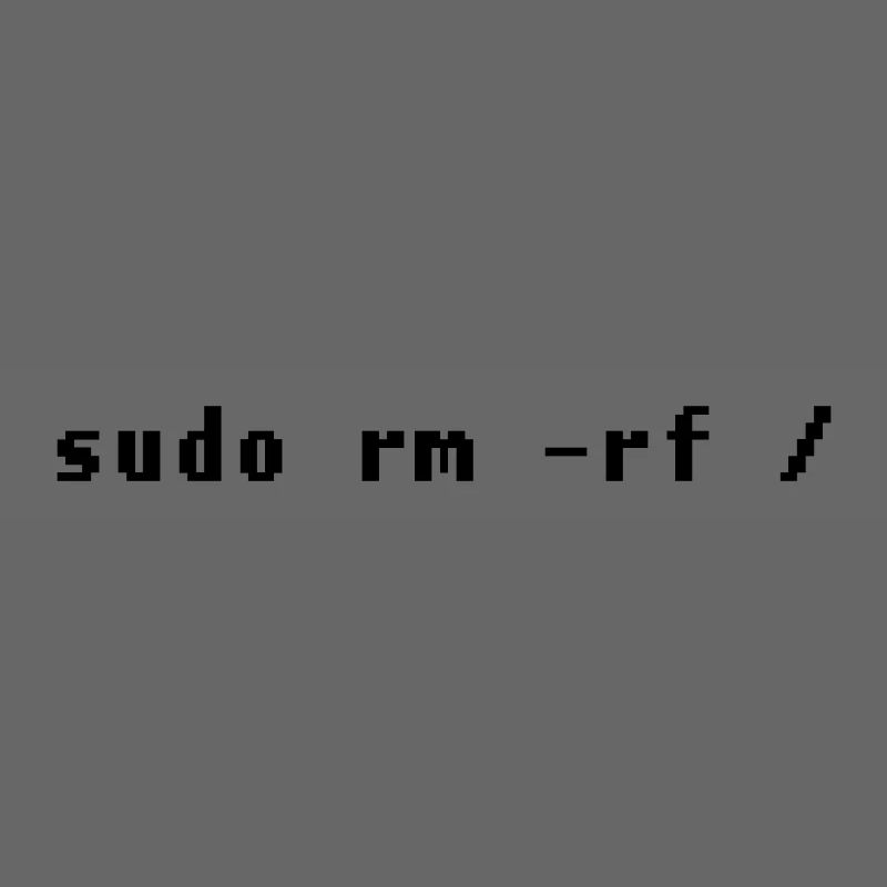 Lustiges Linux Admin Design