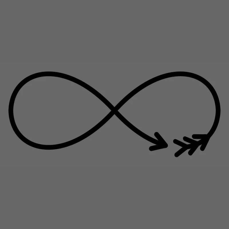 Infinity Sign Arrow Gift Love