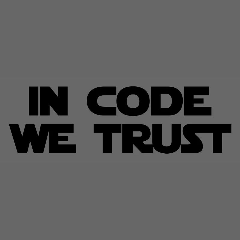 In code we trust