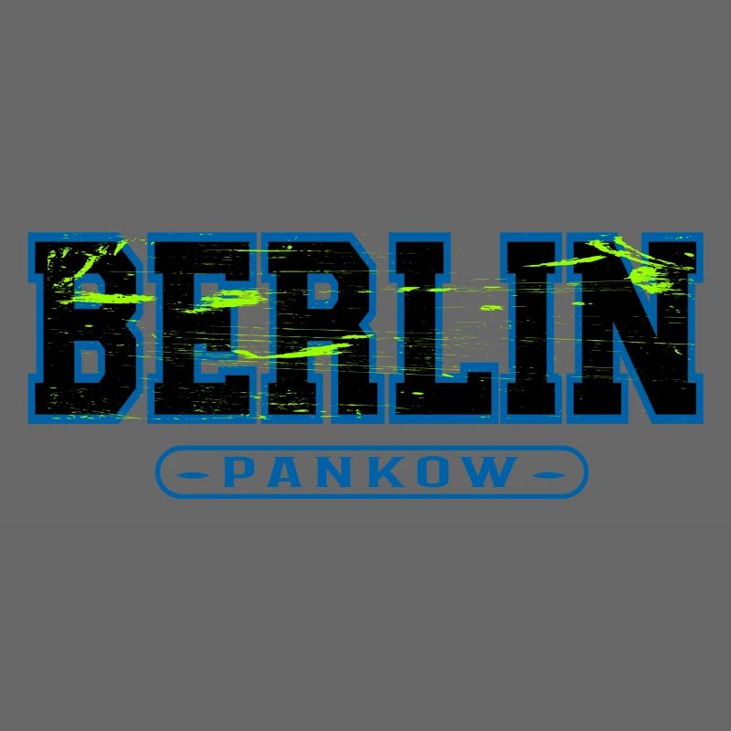 Graffiti néon de Berlin Pankow