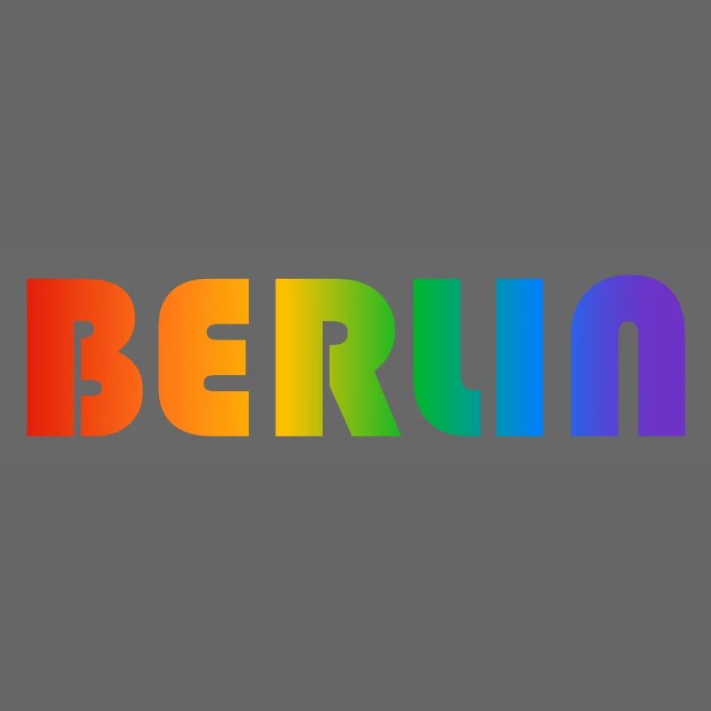 Texte arc-en-ciel de Berlin