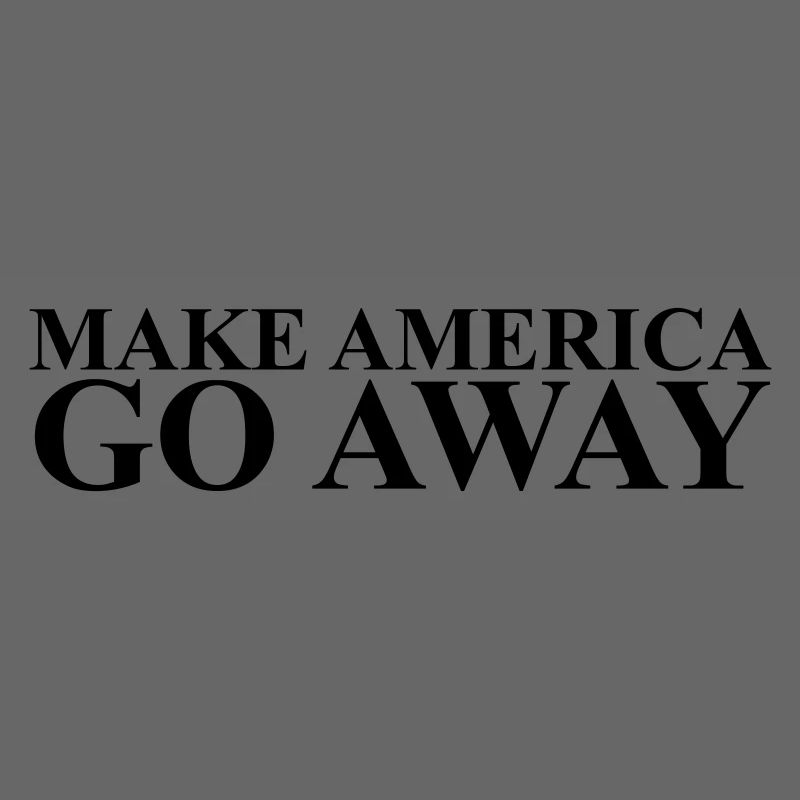 Lass Amerika verschwinden