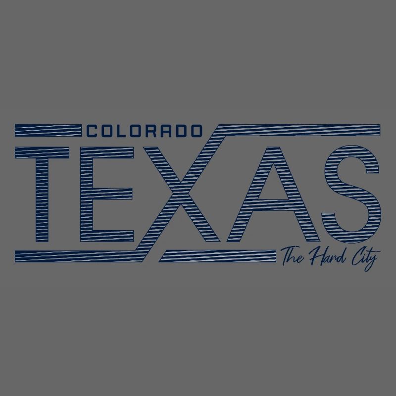 Texas Stripes Retro State Panel