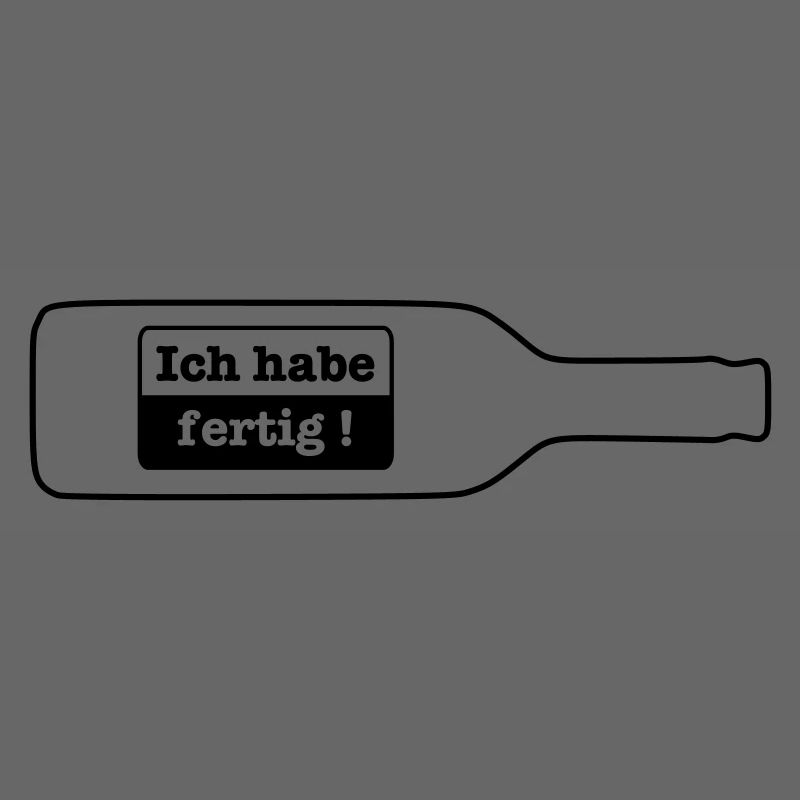 I have done - empty bottle