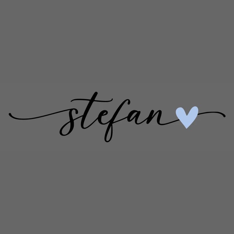 Stefan Name Calligraphy Font