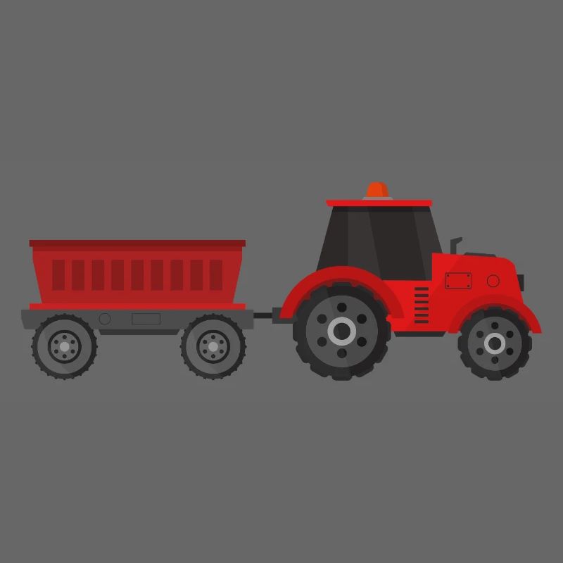 Tractor with trailer