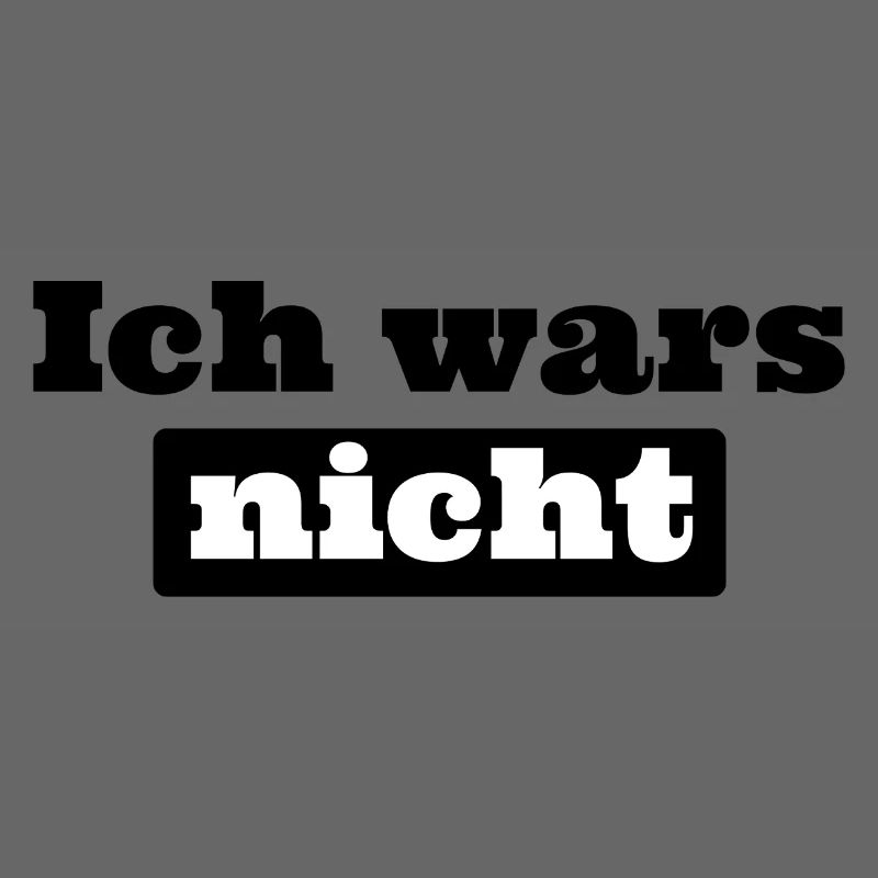 Ich wars nicht