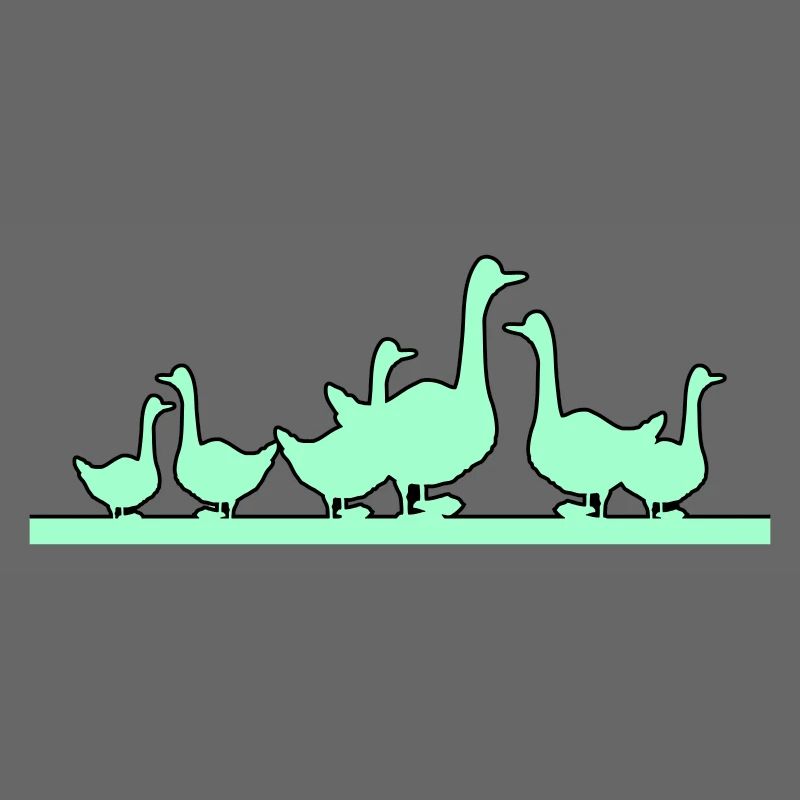 Enten Gänse
