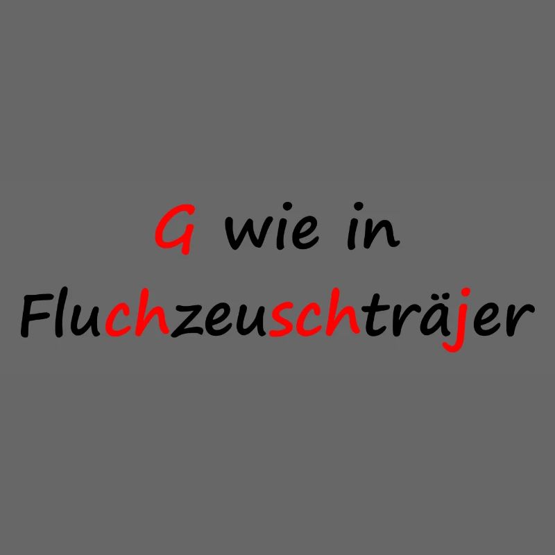 Fluchzeuschträjer Spruch / Dialekt / Kölsch