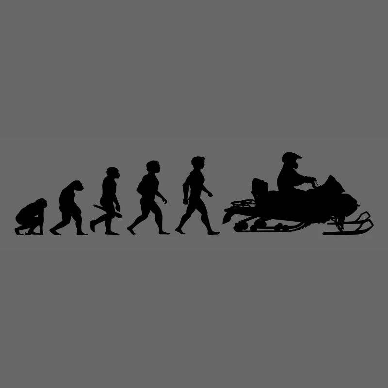 Evolution motoneige hiver motoneige
