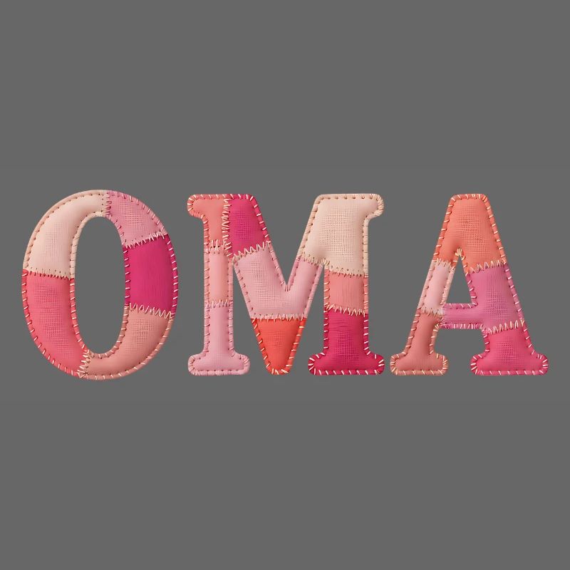 OMA Cozy Patchwork Statement Geschenk
