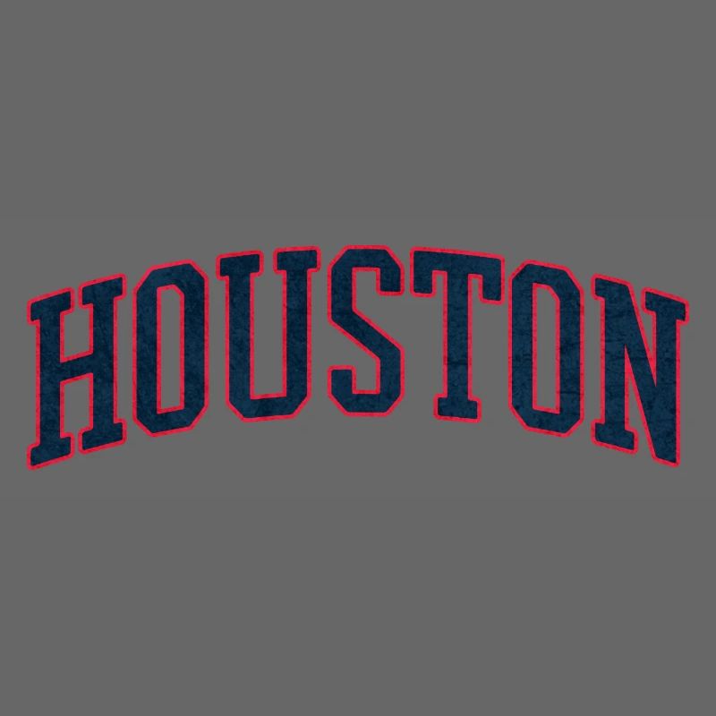 Houston Varsity Bow Lettering