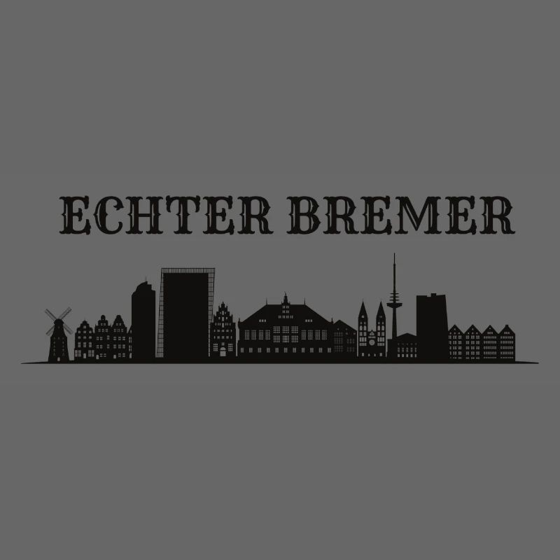 Echter Bremer Skyline Silhouette