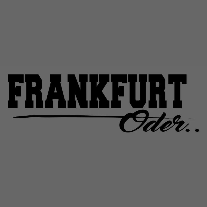 Frankfurt Oder Schriftzug