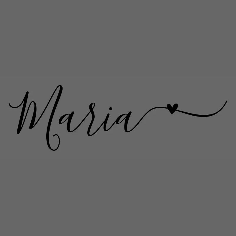 Maria Name First Name Decorative