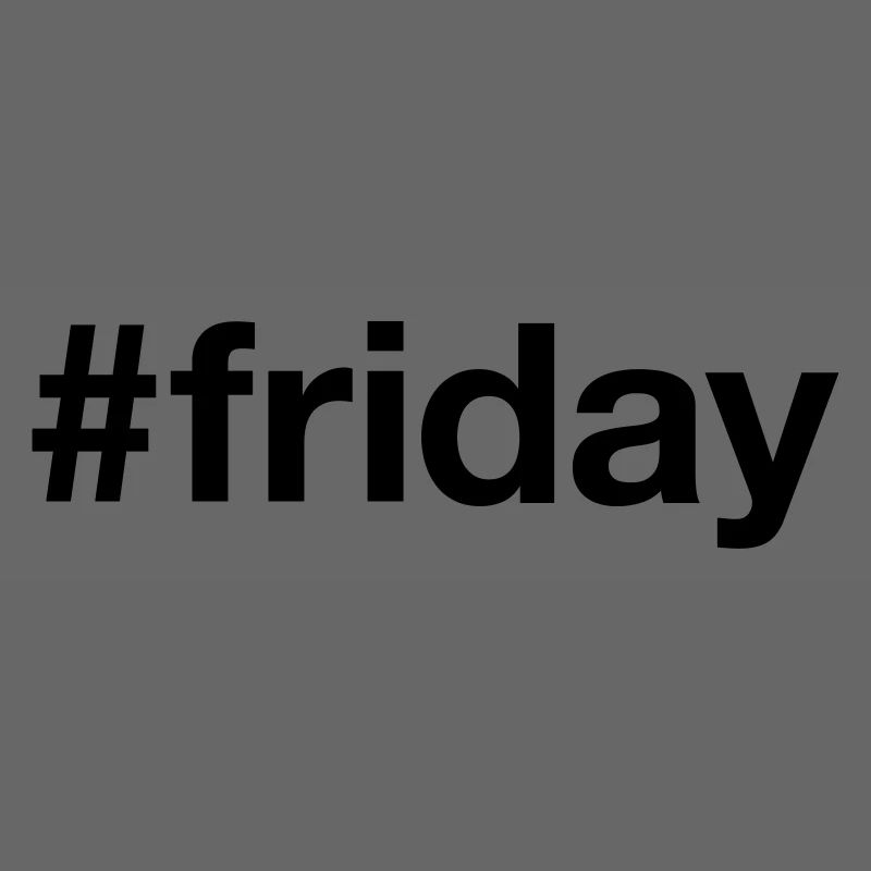 FREITAG Hashtag vendredi