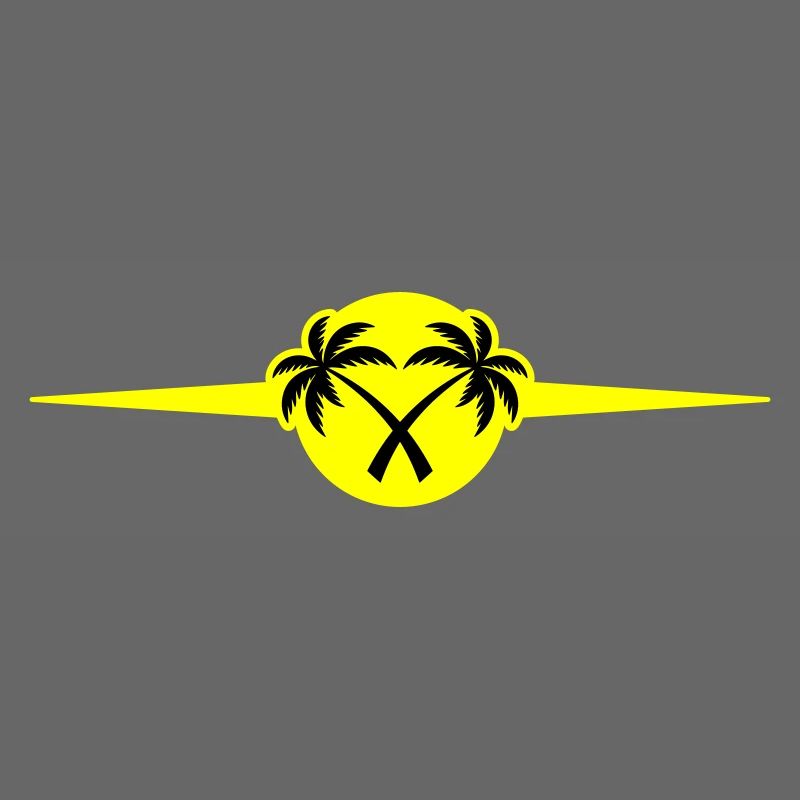 Palm Trees Beach Icon