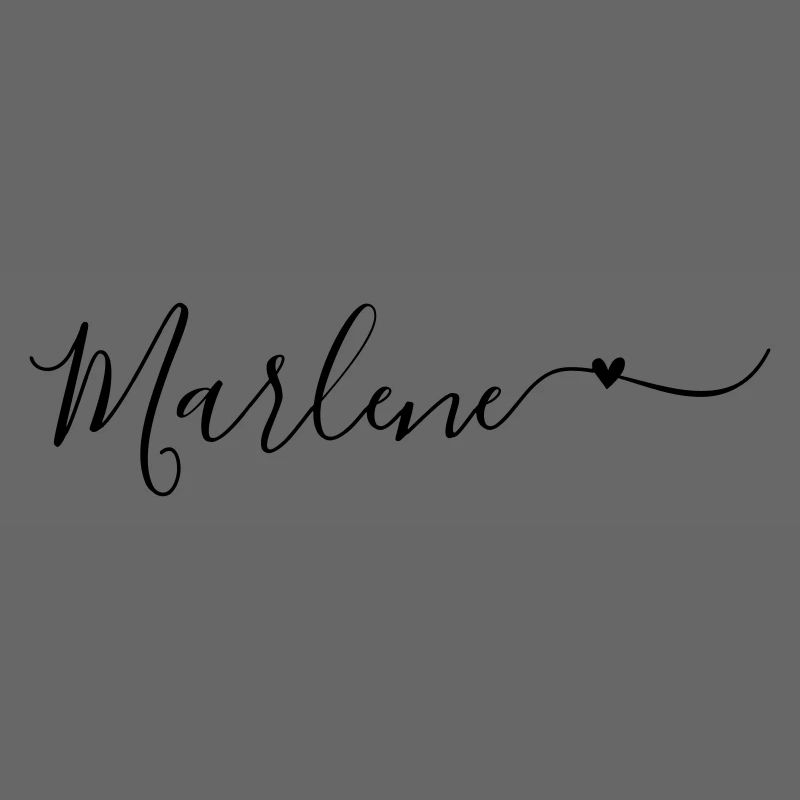 Marlene Name First Name Decorative