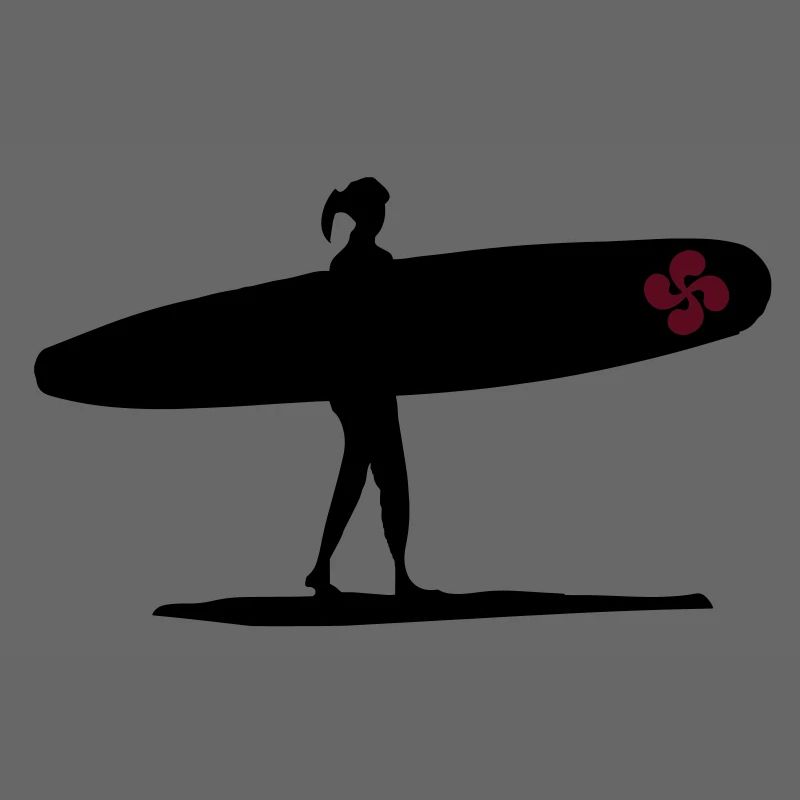 Surfeuse Croix Basque