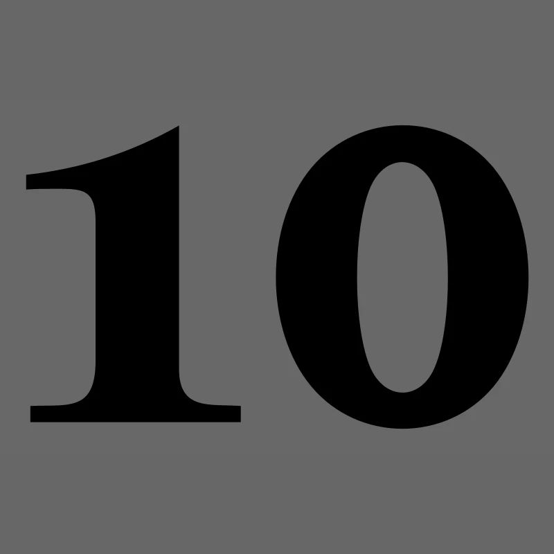 Zahl 10