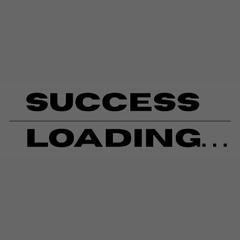 Success Loading - Conception de citations motivantes