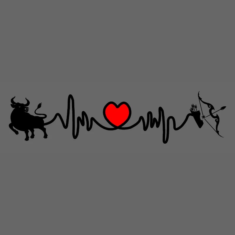 Herzfrequenz Cardio Stier Schütze