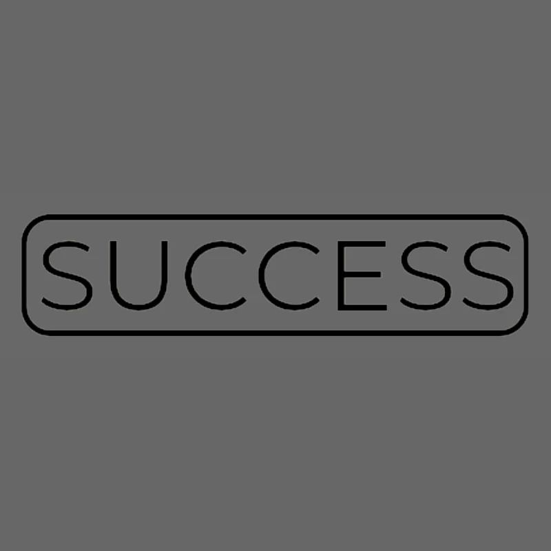 Conception typographique minimaliste à succès
