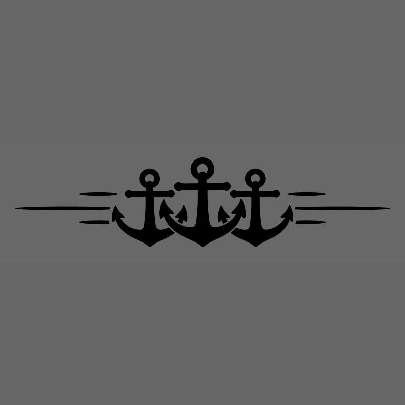 Anker Symbol Linie