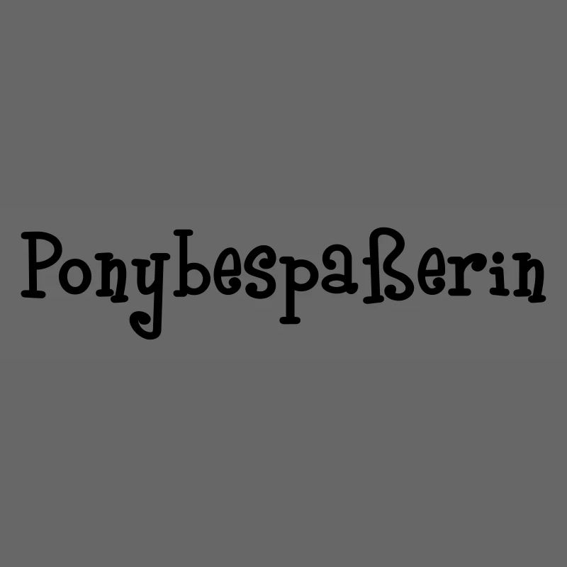 Ponybespaßerin