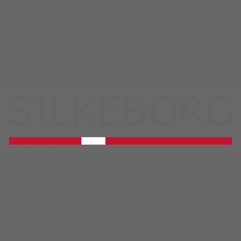Silkeborg - Drapeau du Danemark - Dänemark