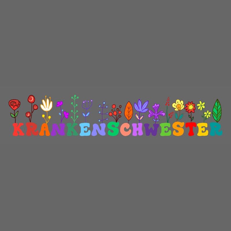 Krankenschwester Blumen Geschenk Notfall Medizin