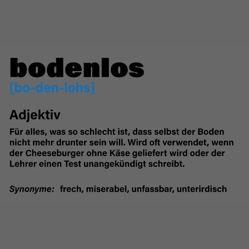 Bottomless – When it's really too much