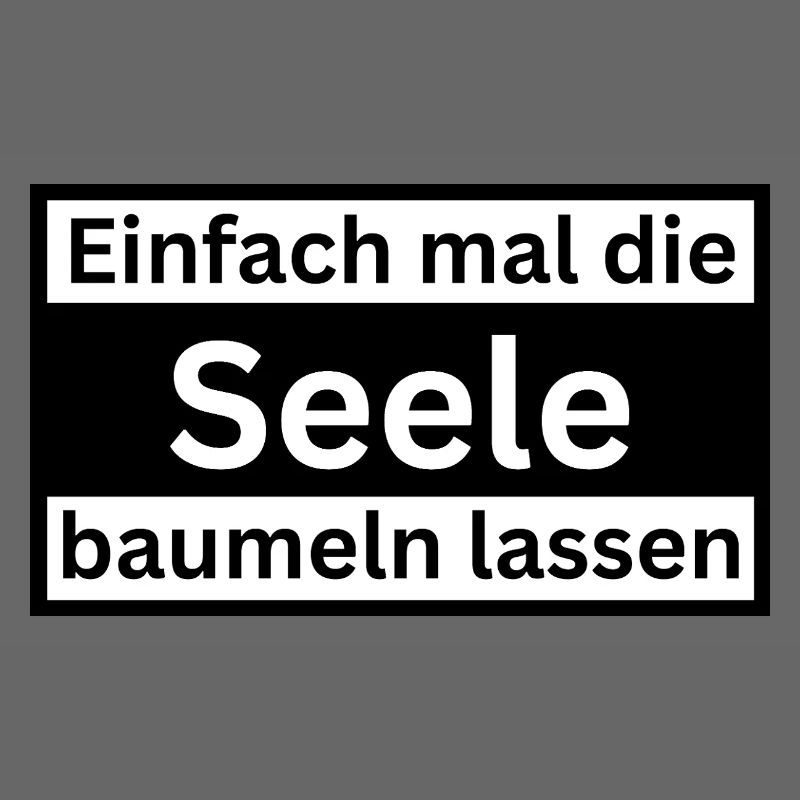 Einfach_mal_die_Selle_baumeln