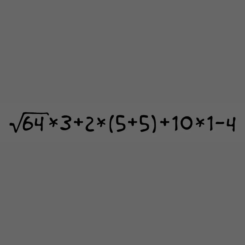 50th birthday - a mathematical task...