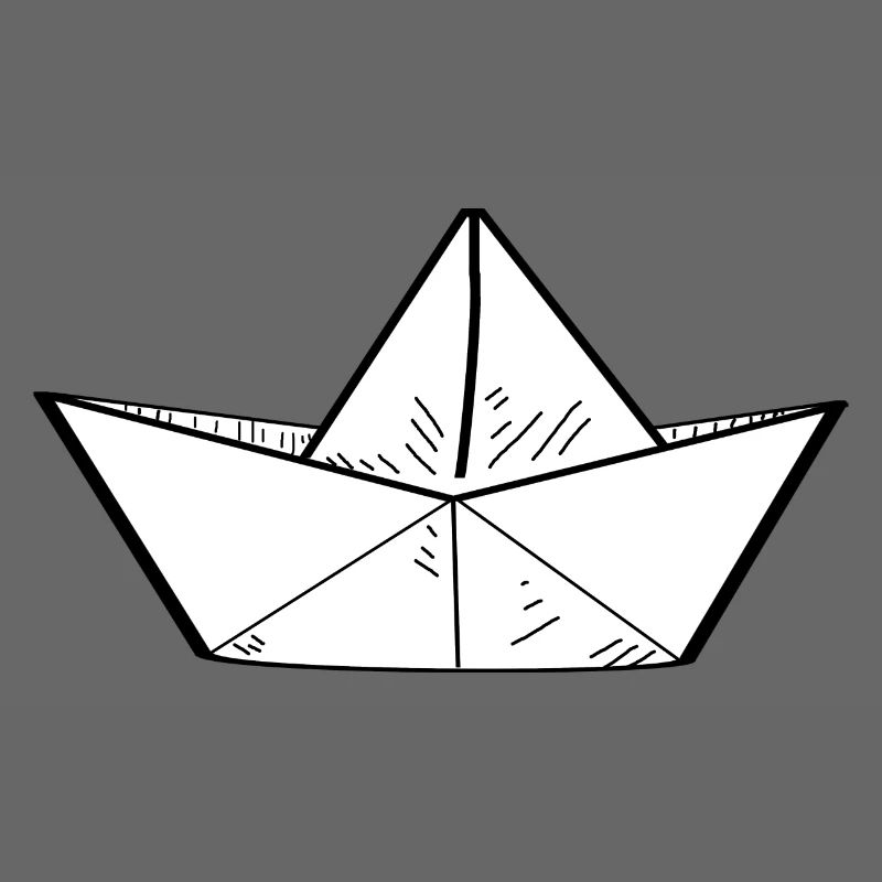 Papierschiff Boot