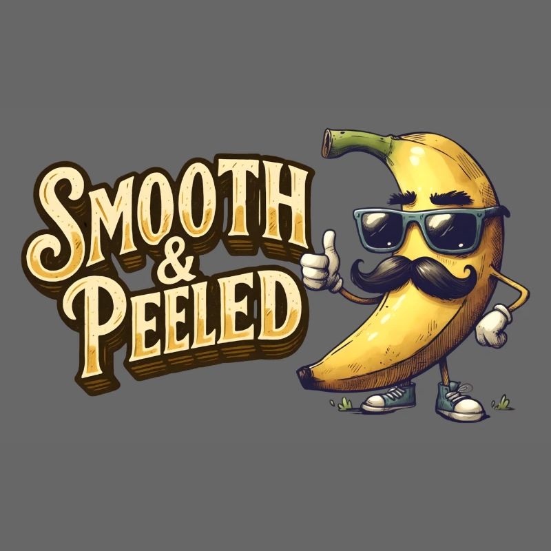 Banane mit Stil