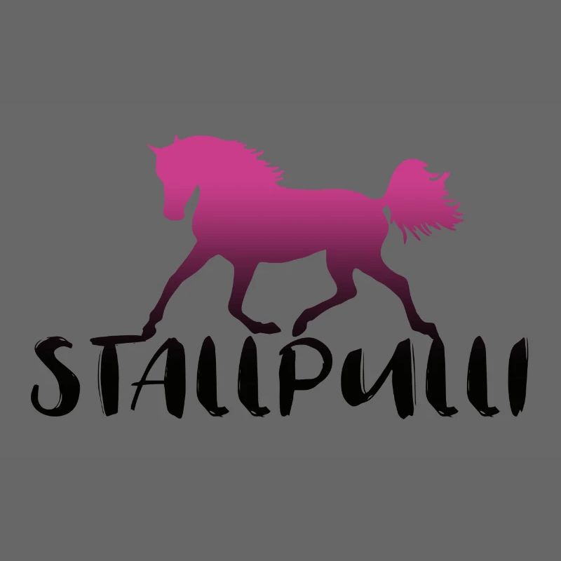 Stallpulli Pferd Reiten Reiterhof Stall Geschenk