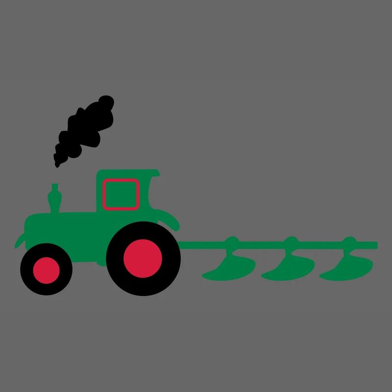 traktor trecker pflug
