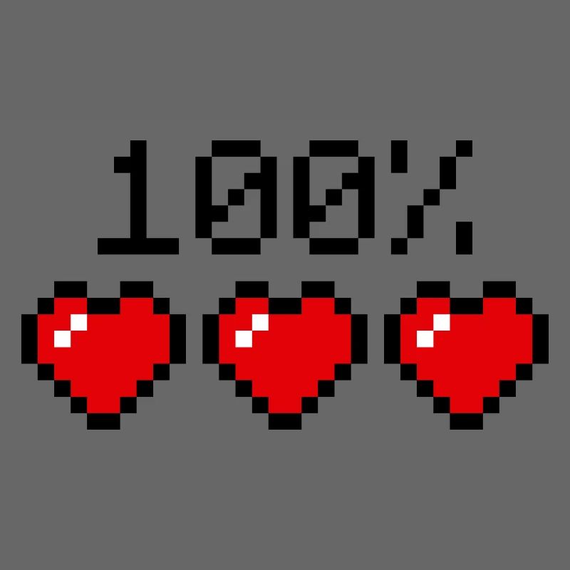 Hundertprozent Statement Partner oder Sportler