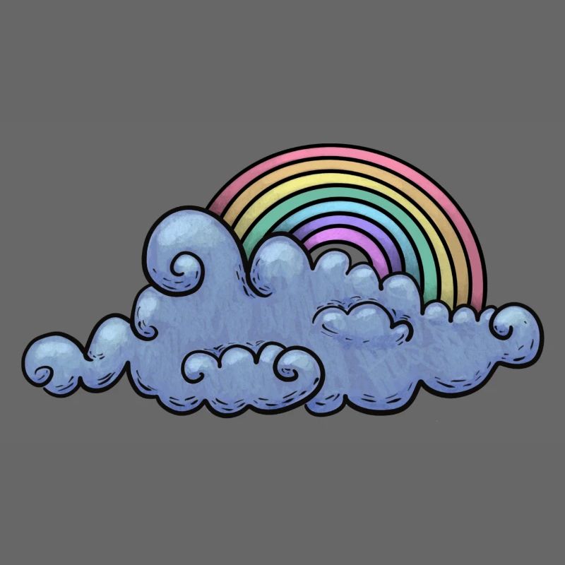 Rainbow cloud